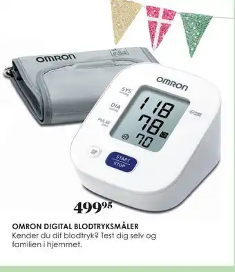 Matas Omron digital blodtryksmåler tilbud