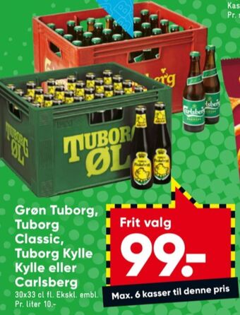 Bilka Grøn øl tilbud