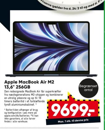 Bilka Apple bærbar pc tilbud