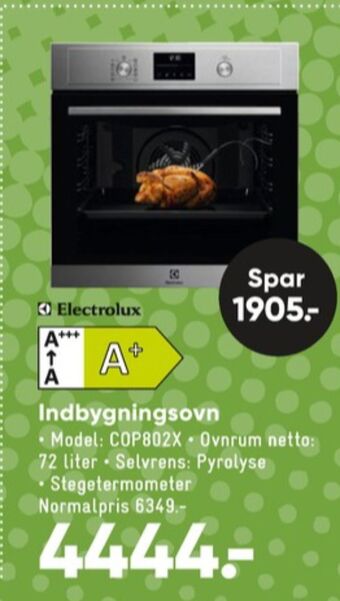 Bilka Electrolux indbygningsovn tilbud