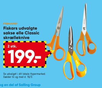 Bilka Fiskars saks tilbud