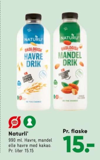 Bilka Naturli' havredrik tilbud