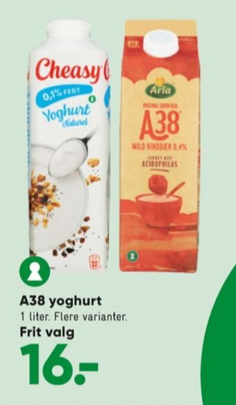 Bilka Cheasy yoghurt naturel tilbud