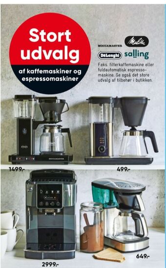 Bilka Moccamaster kaffemaskine tilbud