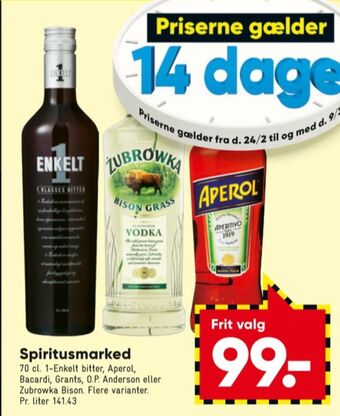 Bilka 1-enkelt bitter tilbud