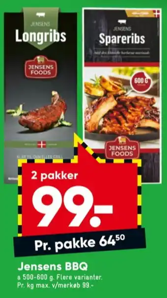 Bilka Jensens longribs tilbud