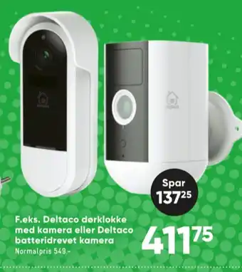 Bilka Deltaco dørklokke tilbud