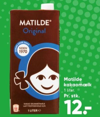 Bilka Matilde chokolademælk tilbud