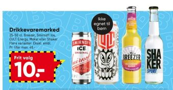 Bilka Smirnoff ice rtd tilbud