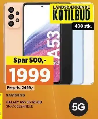 Power Galaxy a53 5g 128 gb tilbud