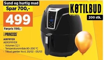 Power Princess airfryer tilbud