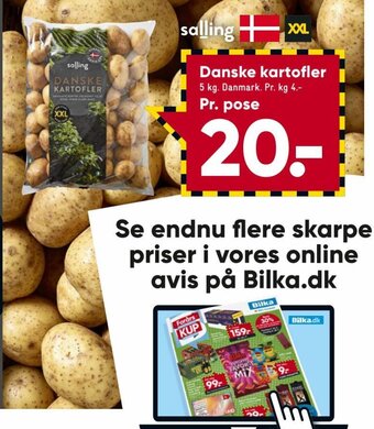 Bilka Danske Kartofler tilbud