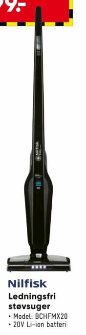 Bilka Nilfisk Ledningsfri Støvsuger tilbud