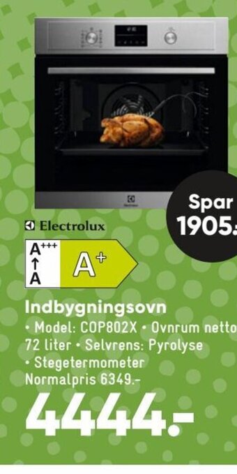Bilka Indbygningsovn tilbud