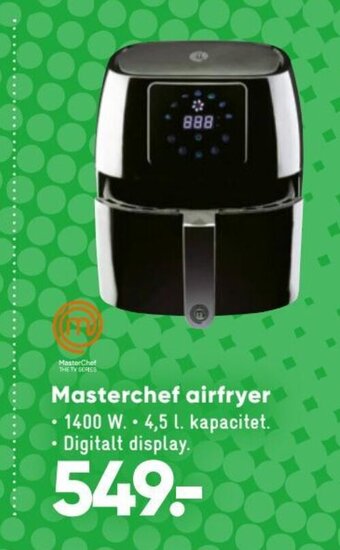 Bilka Masterchef Airfryer tilbud