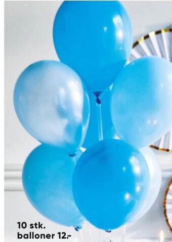 Bilka 10 stk. Balloner tilbud