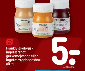 Frankly ingefærshot rødbede