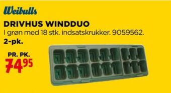 jem & fix Weibulls minidrivhus tilbud