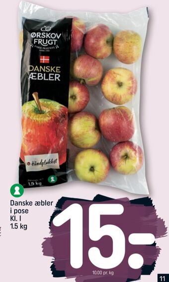 REMA 1000 Ørskov frugt æbler tilbud