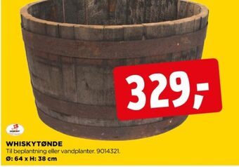 jem & fix Scan-pot whiskytønde tilbud