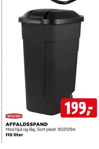 Curver affaldsspand