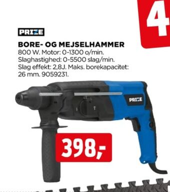 Prize bore- og mejselhammer