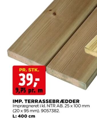 jem & fix Ukendt terrassebrædder tilbud
