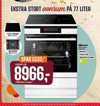Skousen Komfur tilbud