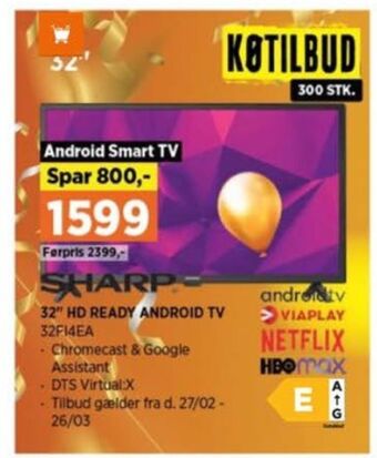 Power Sharp tv tilbud