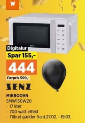 Power Senz mikroovn tilbud