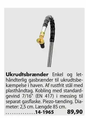 Ukrudtsbrænder