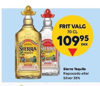BorderShop Sierra tequila tilbud