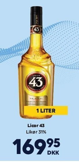 BorderShop Licor 43 likør tilbud