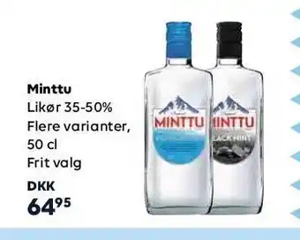BorderShop Minttu likør tilbud
