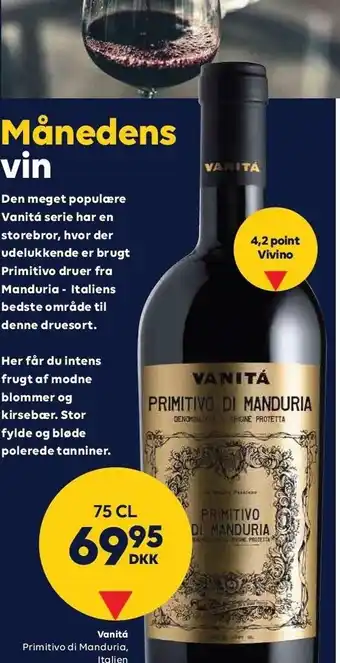 BorderShop Vanita månedens vin tilbud