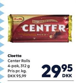 BorderShop Cloetta tilbud