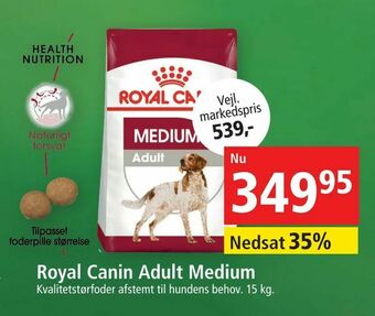 Maxi Zoo Royal Canin Adult Medium tilbud