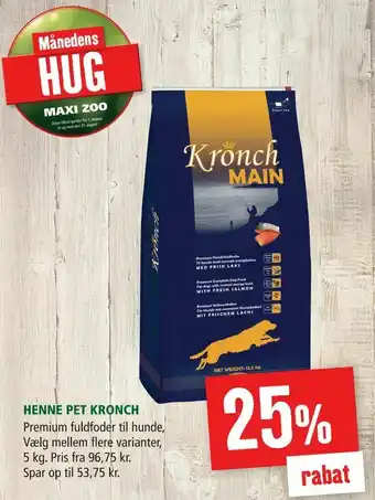 Maxi Zoo Henne pet kronch tilbud