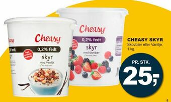 Let-Køb Cheasy skyr tilbud