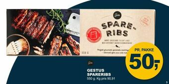 Let-Køb Gestus spareribs tilbud