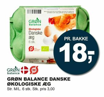 Let-Køb Grøn balance danske økologiske æg tilbud