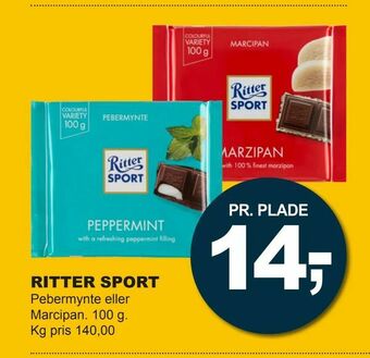 Let-Køb Ritter sport tilbud