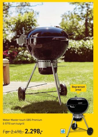 Johannes Fog Weber kuglegrill tilbud