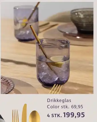 Sinnerup Drikkeglas color tilbud