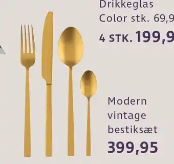 Mordern vintage bestiksæt