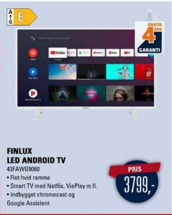 El-Salg Finlux tv tilbud
