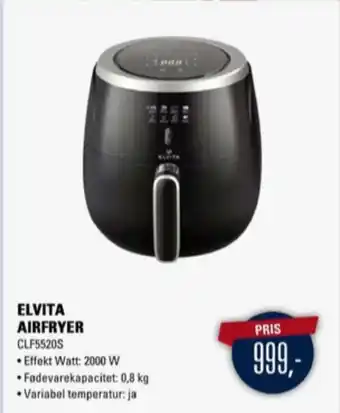 El-Salg Elvita airfryer tilbud