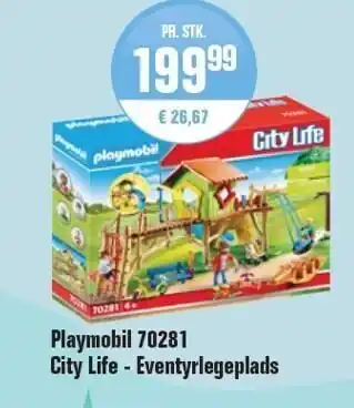 Playmobil city life - eventyrlegeplads