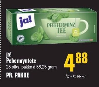Ja! pebermyntete
