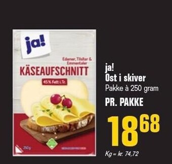 Ja! ost i skiver